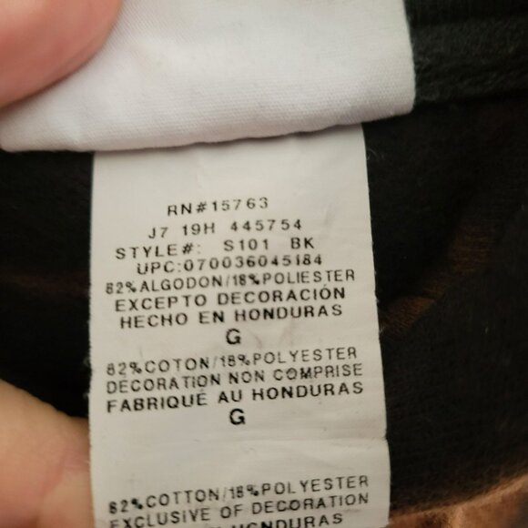 Champion Reverse Weave Bleach-Dye Hoodie Second Wind Coffee Caffeine & Gasoline - Picture 5 of 11